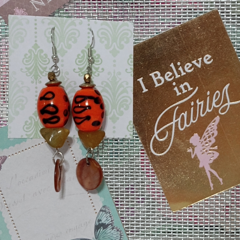 Handmade earrings - Picture 2 of 5